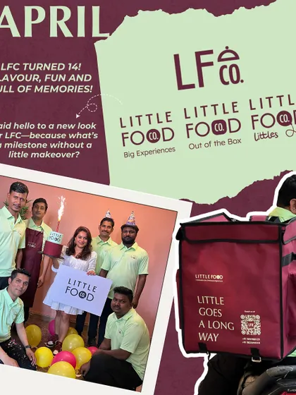 A look back at April when LFC turned 14. This collage shows our team celebrating the milestone and the launch of our new branding for our different service verticals.