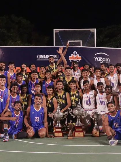 A combined photo of the winners and runners-up.