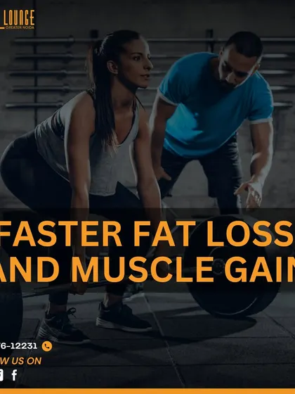 We create plans designed for faster fat loss and muscle gain. This happens with a combination of targeted workouts, like the deadlift shown here, and a nutrition plan that supports your specific body composition goals, all under the watchful eye of an experienced trainer.