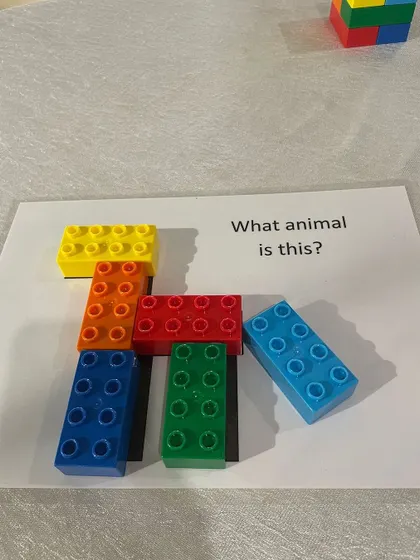 "What animal is this?" This activity from our teacher training demonstrates how to use block play to spark imagination and language development.