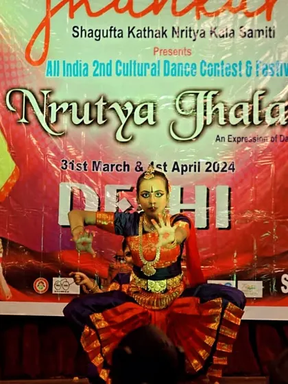 A series of images capturing the fierce energy and expressions of my "Angry birds" during a prize-winning performance at the Nritya Jhalak festival.