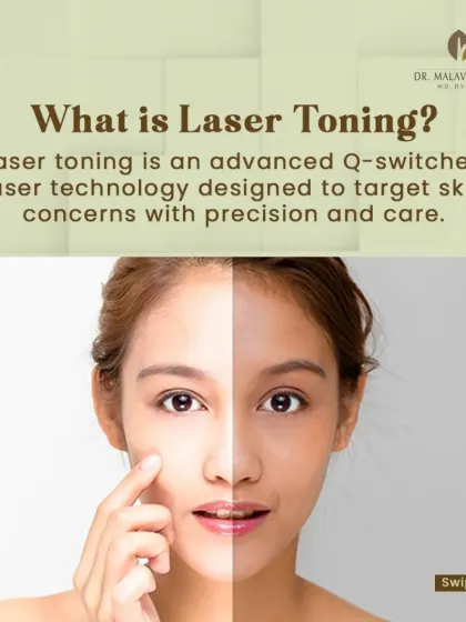 What is Laser Toning? It is an advanced Q-switched laser technology designed to target common skin concerns like pigmentation and uneven texture with precision and care, revealing a clearer complexion.