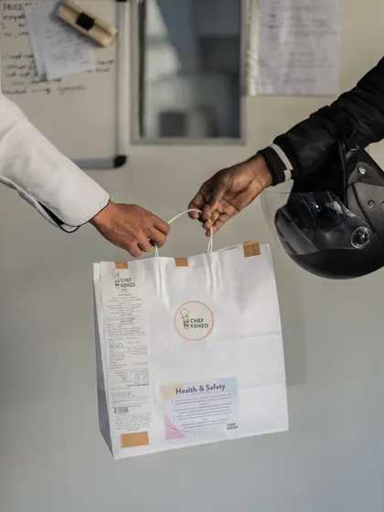 From my kitchen to your door. I hand over every order knowing it's more than just lunch; it's a fresh, carefully crafted experience ready to be enjoyed.