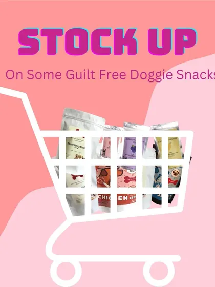 It's time to stock up on guilt-free doggie snacks! My bakery offers a wide range of healthy veg and non-veg options, from jerkies and biscuits to cakes and ice creams. All things healthy, all under one roof.