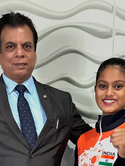 With another promising young champion from our team in Durban. We nurture talent from a young age to build a strong future for Indian karate.