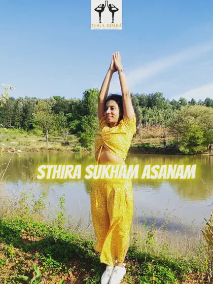 "Sthira Sukham Asanam." This sutra from Patanjali teaches that a posture should be steady and comfortable. This is the balance we seek in every asana.