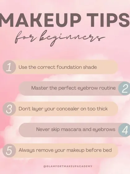 Some essential makeup tips for beginners. Always use the correct foundation shade and never skip mascara and eyebrows. These small things make a huge difference.