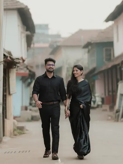 A relaxed walk through a charming old neighborhood. This type of shot captures a slice of everyday life, but with a romantic twist.