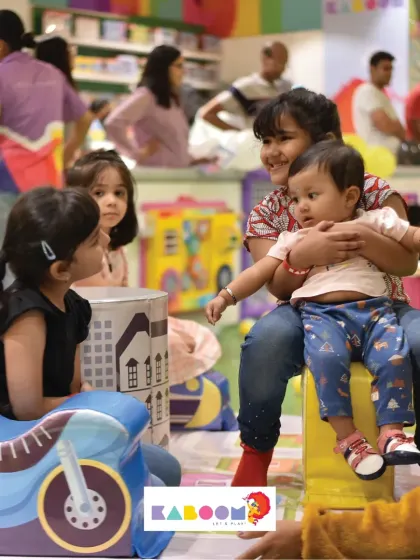 From the littlest babies to older siblings, our play area has something for everyone in the family.