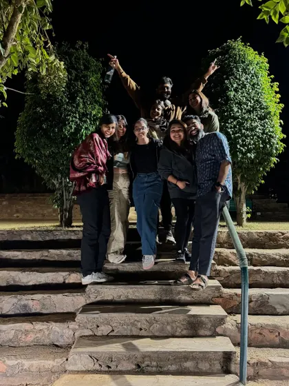 My amazing team for 'Nadaaniyan'. These are the people who make it all happen. So much love for this crew.