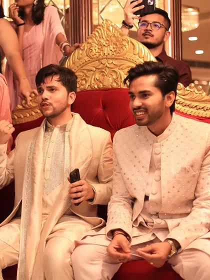 Candid moments of guests and family enjoying the ceremony are also part of the story we tell.