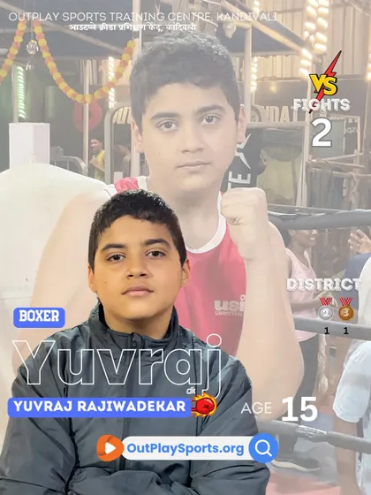 Yuvraj Rajwadekar, a 15-year-old on his way to becoming a boxing star. His dedication is clear in every training session.
