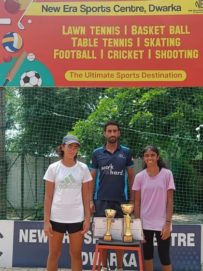 Celebrating Harsh Nandal and Raunak Gilra reaching their first AITA National U-16 finals, another proud moment for the academy.