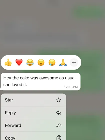 The wonderful review I received for the Bharatnatyam cake. It's always a joy to know my clients and their loved ones enjoyed the cake.