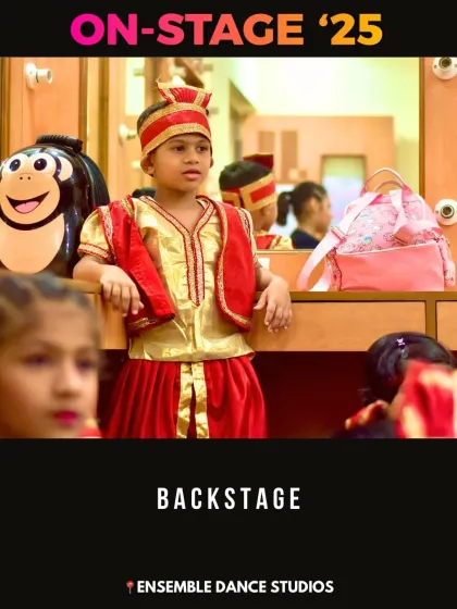 A peek backstage into the dressing room. The pre-show buzz, the costumes, and the camaraderie are all part of the unforgettable showcase experience.