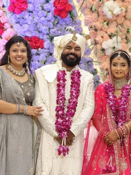 A beautiful family portrait from a wedding I worked on. I provided makeup for the bride and her family member.