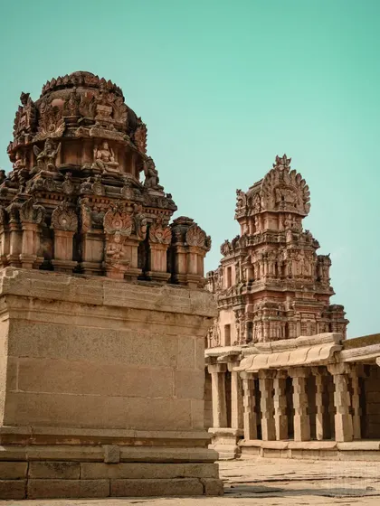 I’m based in Bangalore and Pune, but I’ll travel for a great shot. This image of the Virupaksha Temple in Hampi showcases my work in travel and architectural photography, capturing the grandeur of historical sites with a unique, cinematic perspective.