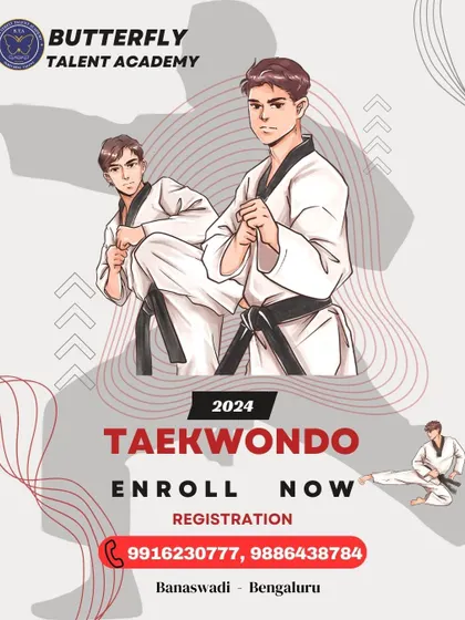 We are now open for 2024 Taekwondo registration. Our classes in Banaswadi provide expert instruction in a safe and encouraging environment for your child to learn self-defense.