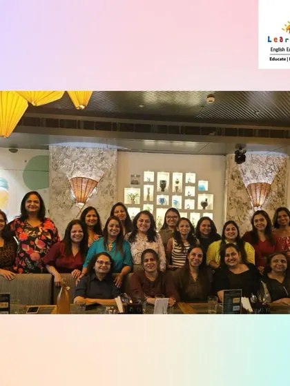 Another photo from our team's year-end celebration. We are more than just colleagues; we are a team that supports each other in our mission to nurture the minds of our students with dedication and passion.