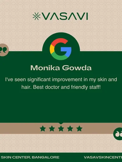 It is wonderful to hear about the significant improvement this patient saw in both her skin and hair. A friendly staff and an effective doctor are the combination we strive for at my clinic.