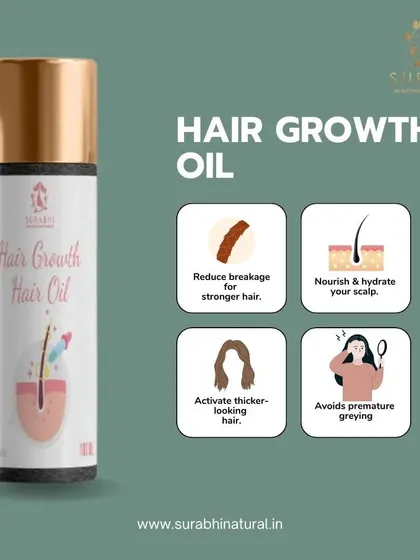 My Hair Growth Oil is a multi-benefit treatment. It reduces breakage, nourishes the scalp, activates thicker-looking hair, and helps prevent premature greying, all in one bottle.