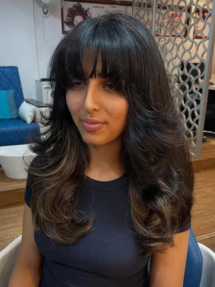 A beautiful and timeless style for long hair.