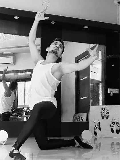 Poses from a male ballet dancer, showcasing strength and form. I provide training for male dancers, focusing on the specific techniques and athleticism required.