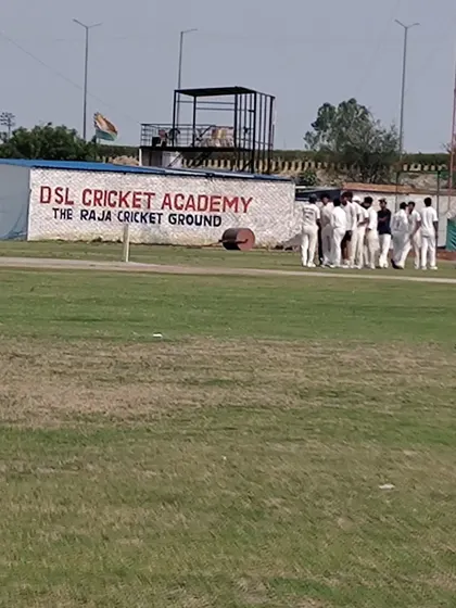 Welcome to our home ground. This is where our players train, compete, and learn. The DSL Cricket Academy sign at The Raja Cricket Ground is a symbol of our commitment to providing a quality cricketing environment.