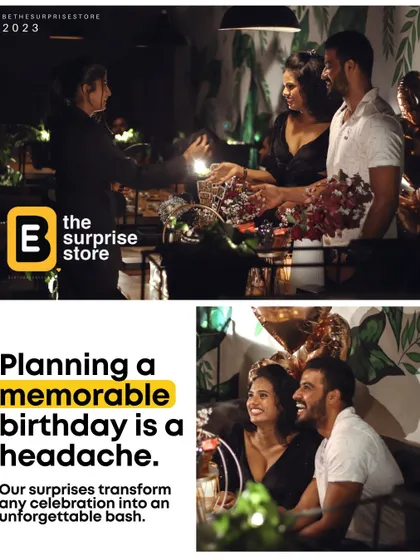 Planning a memorable birthday can be a headache. Our surprises transform any celebration into an unforgettable bash, stress-free.