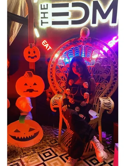 My 'Maa Kaali' avatar for a Halloween party. I love getting creative with costumes and fully embracing the theme of an event.