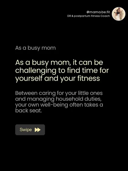 As a busy mom, it can be challenging to find time for your fitness. This post acknowledges that struggle and offers solutions.