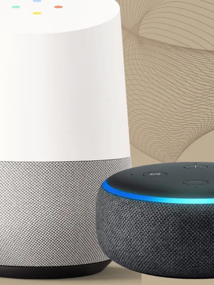 I integrate both Amazon Echo and Google Home speakers, ensuring broad compatibility and a responsive voice-controlled home.