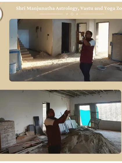Analyzing the interior spaces of a new construction site. The placement of rooms, doors, and even piles of construction material can impact the energy of the site. I guide my clients through every step of the building process.