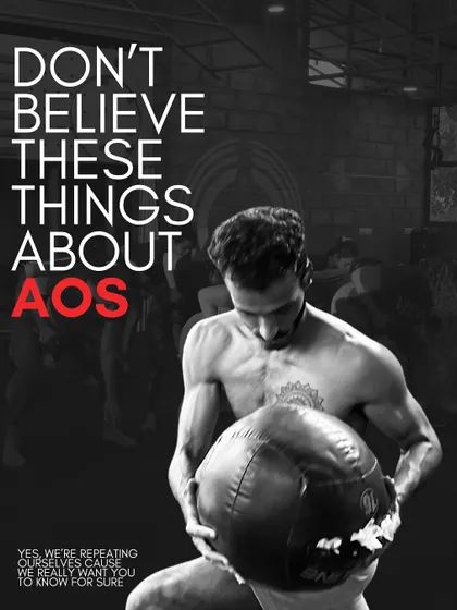 Don't believe the myths about AoS. We're repeating ourselves because we really want you to know what we stand for.