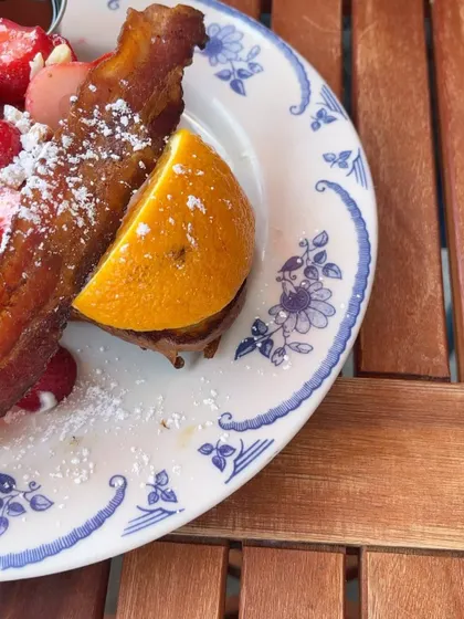A little humor about holiday eating. It's easy to enjoy all the delicious food on vacation, from steak and eggs to pizza and tacos. My approach is about enjoying these moments without guilt and getting back to routine afterward.