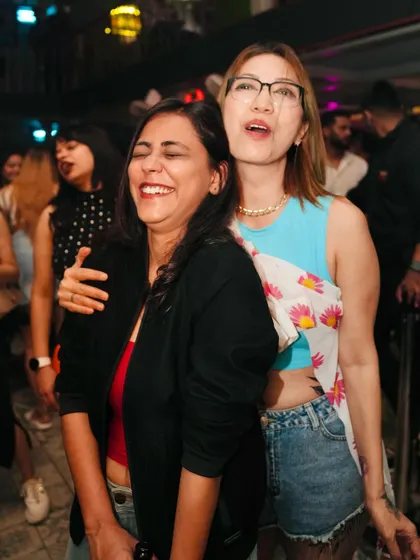 Laughter and good times are a constant at my events.