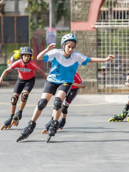 This is what it's all about. The focus, the determination, and the spirit of competition as our skaters push their limits during the 5th Open Mumbai Skating Championship.