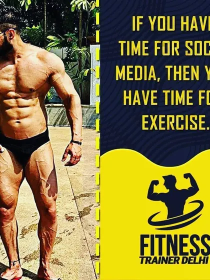 No excuses. If you have time to scroll through social media, you have time to invest in your health. Make time for what matters.