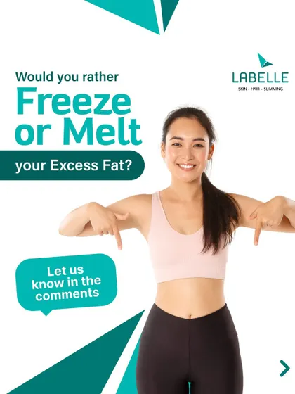 Would you rather freeze or melt your excess fat? We offer both! Let us know which advanced treatment, Cryolipolysis (freeze) or Lipolaser (melt), you're most curious about.