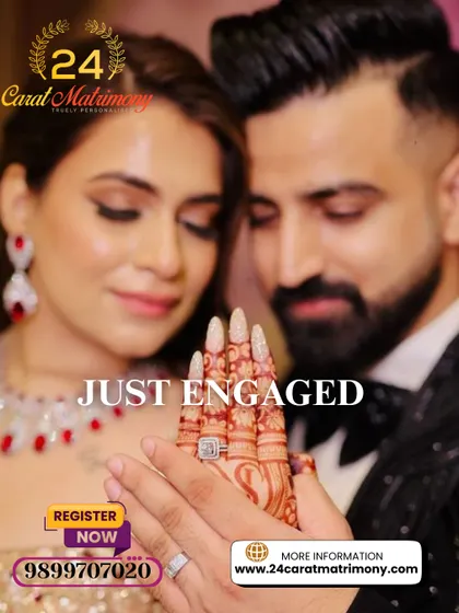 Just engaged! A close-up on the engagement rings, symbolizing the first official step towards a lifelong commitment. We celebrate these milestones with our clients.