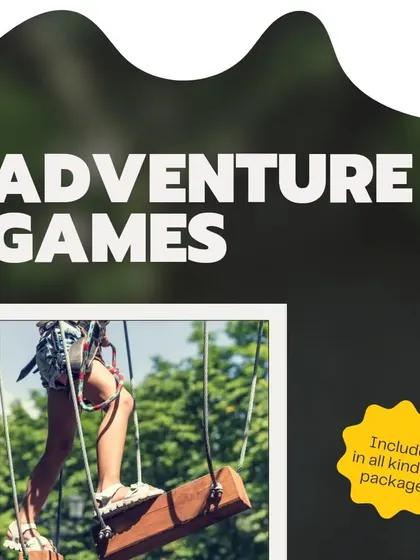 Adventure games like our high rope courses are included in all our packages. We believe in providing full access to our best features for every team.