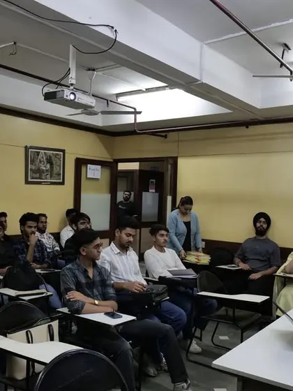 A look inside a guest lecture on Brand Management and Brand Communication, where students of Public Relations and Digital Marketing learn directly from an industry expert from The Indian Express.