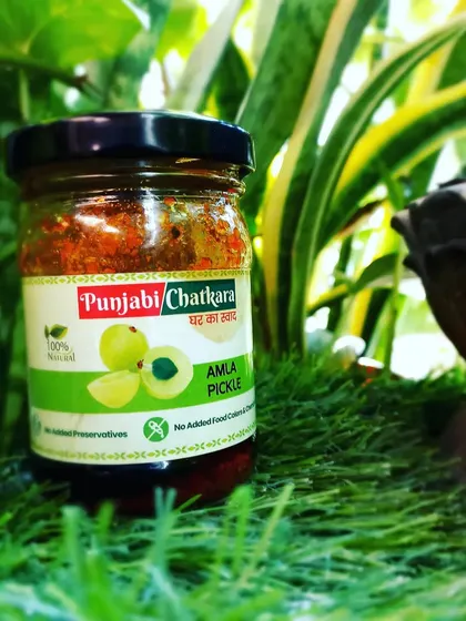My tangy and yummy Amla Pickle, a healthy and flavorful option for pickle lovers.