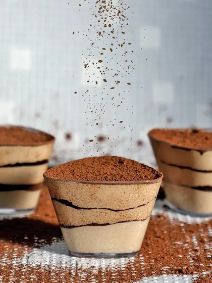 For all the coffee fans, this one's for you. Dive into layers of pure bliss with my Tiramisù Mousse, a temptation you don't have to resist.
