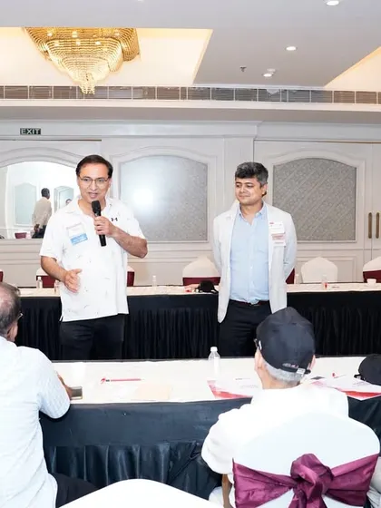 These images capture moments from my various professional engagements, including BNI meetings, corporate events, and university lectures. Each handshake, presentation, and discussion is an opportunity to build relationships, share knowledge, and foster a community of growth.