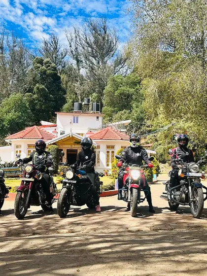 The journey doesn't end with the training. As part of our riding club, you'll join us for incredible adventures like this scenic group ride, forming bonds that last a lifetime.