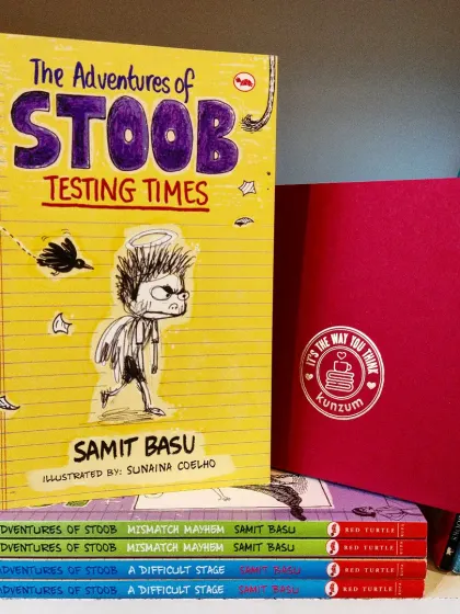 'The Adventures of Stoob' is a laugh-out-loud series about a 10-year-old's dangerous exam adventure. Come pick up the set.