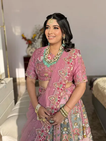 A happy and beautiful client. This is what it's all about for me. Seeing my clients feel confident and joyful is the best reward.