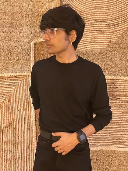 My uniform, 365 days a year. A simple black tee is all I need to feel comfortable and ready to perform.