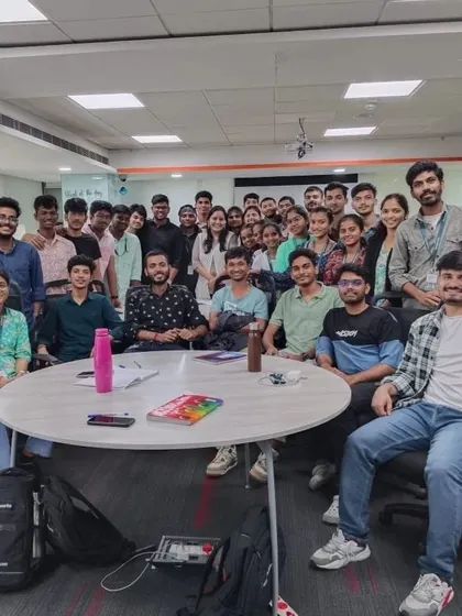 Another view of the engaged and energetic participants from our corporate training at Thoughtworks in Bengaluru. It's always rewarding to see teams come together to learn and grow.